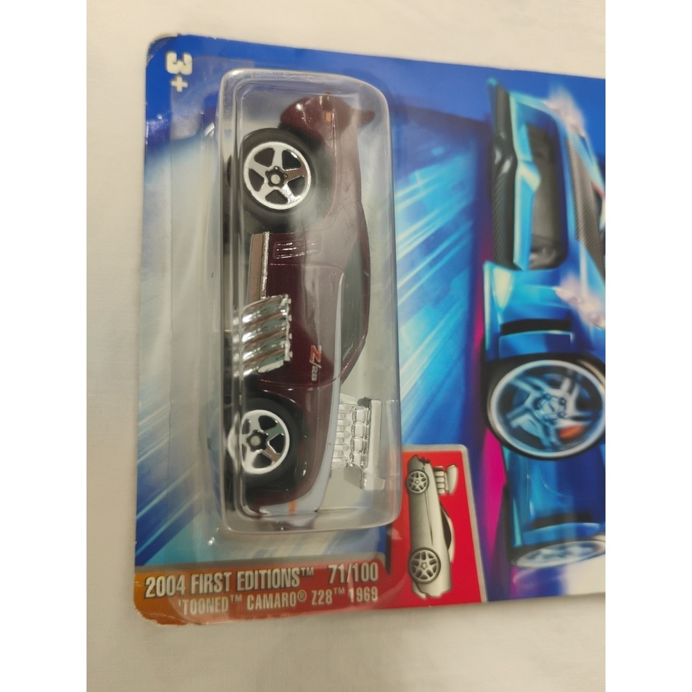 Hot Wheels 2004 First Editions Tooned Camaro‎ Z28 1969 71/100 #071 - Picture 2 of 3